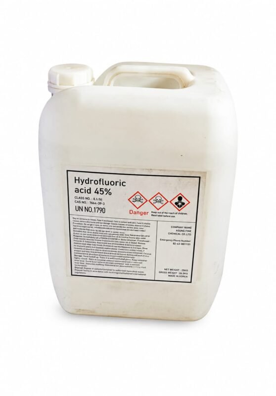 Hydrofluoric Acid 45% 25KG