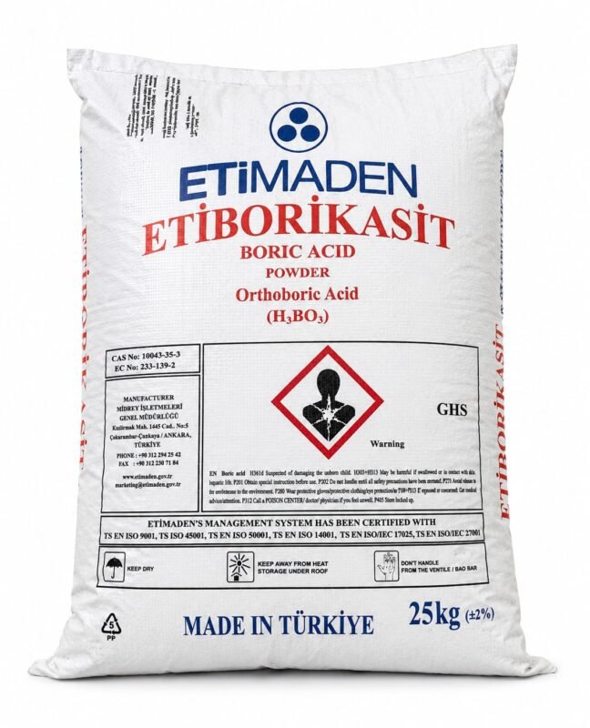 Boric Acid Turkey 25KG