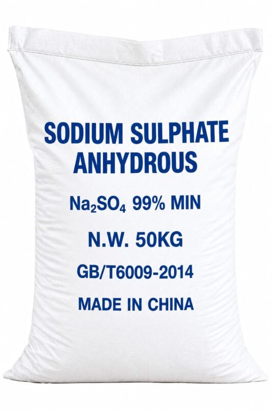 Sodium Sulphate Anhydrous 99% — China/Glabber Salt