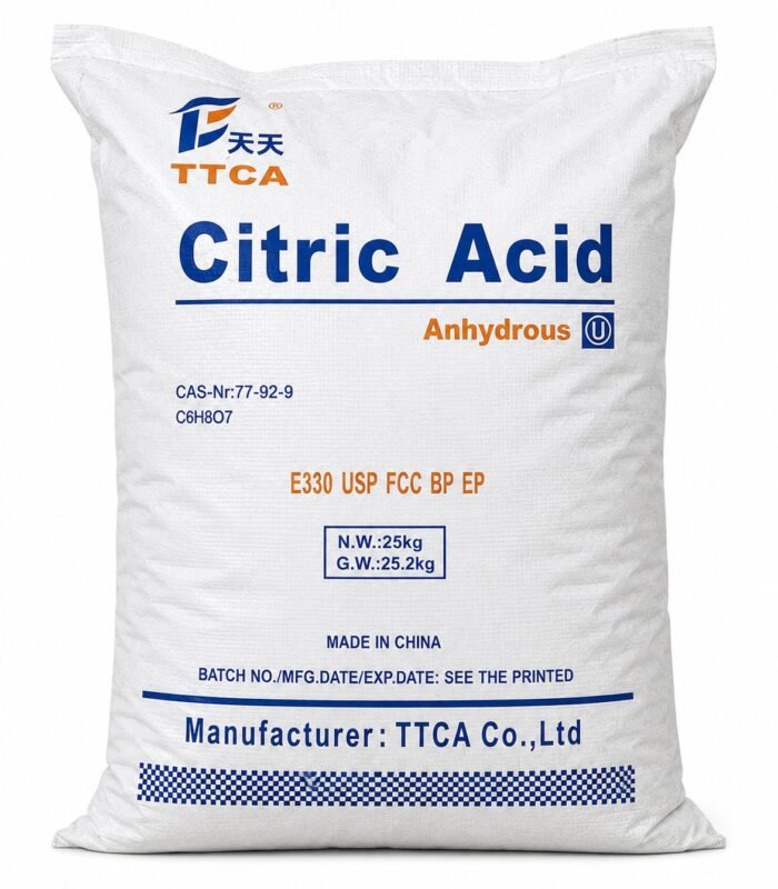 Citric Acid Anhydrous 25KG